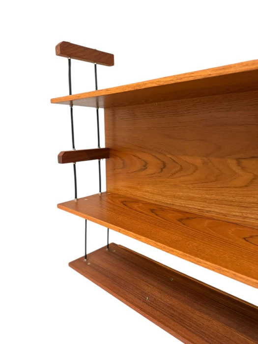 Mid-Century Modern Wall Mounted Shelf by Walter Wirtz for Wilhelm Renz, 1960s